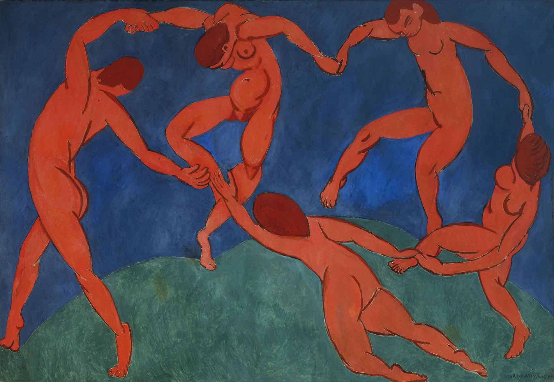 La Danse II, Henri Matisse, 1910